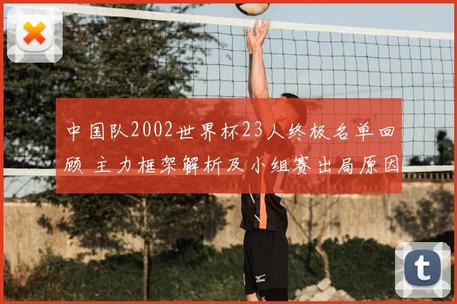 中国队2002世界杯23人终极名单回顾 主力框架解析及小组赛出局原因