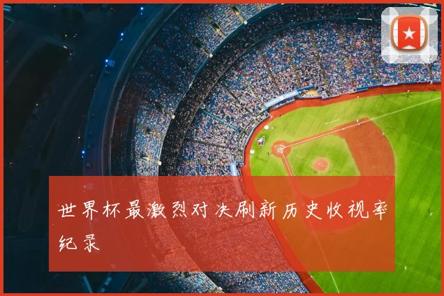 世界杯最激烈对决刷新历史收视率纪录